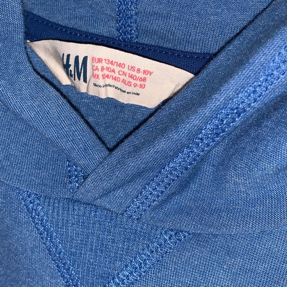 H&M BERLIN HOODIE LIGHTWEIGHT PULLOVER SWEATSHIRT SOCCER JERSEY SHIRT FUTBOL TOP - Picture 8 of 9